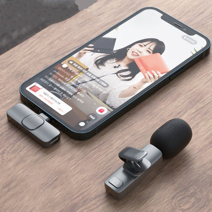 Portable Mini Wireless Lavalier Microphone