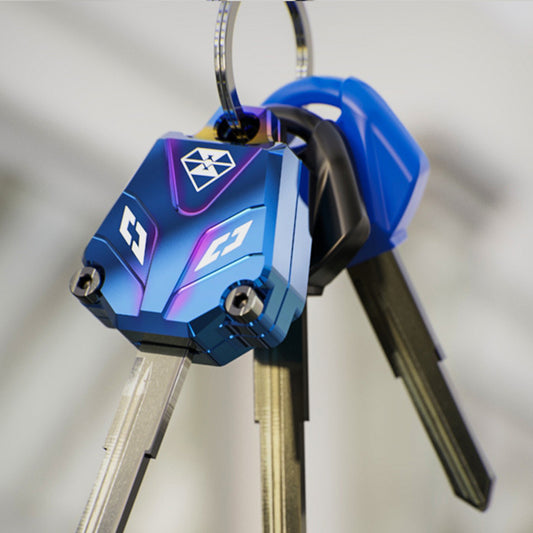Motorcycle Key Shell for YS250/YBR250, Aluminum Head