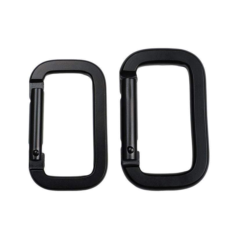 Rectangular Aluminum Carabiner for Outdoor Gear