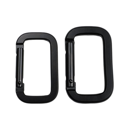 Rectangular Aluminum Carabiner for Outdoor Gear
