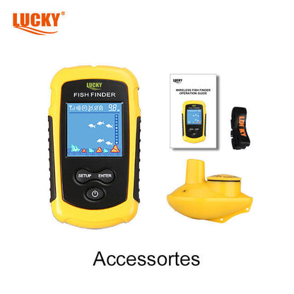 LUCKY FF1108C-W Color Screen Wireless Fish Finder