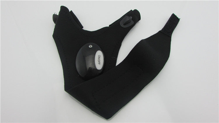 LED Flashlight Gloves for Camping and Night Running