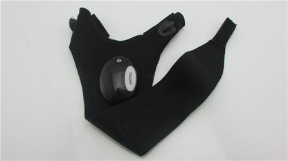 LED Flashlight Gloves for Camping and Night Running